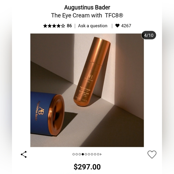 Augustinus Bader The Eye Cream 15ml - Picture 3 of 4